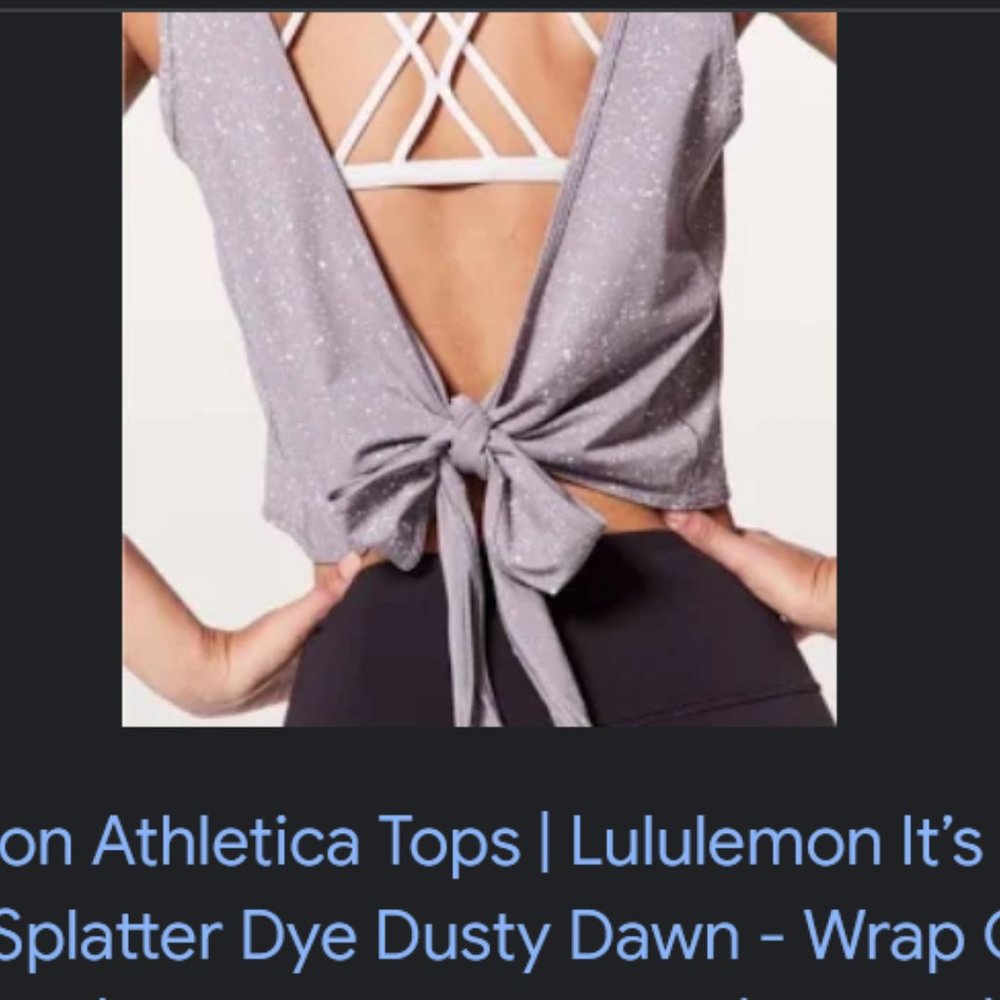 Lululemon Wrap RARE - Picture 3 of 4